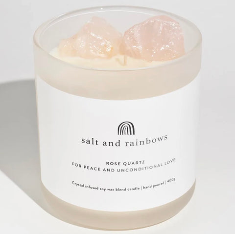 Salt & Rainbows - Rose Quartz & Lime and Coconut