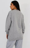 Grey ‘MAMA’ maternity sweater
