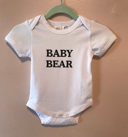 BABY BEAR onesie
